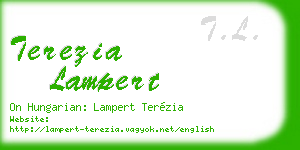 terezia lampert business card